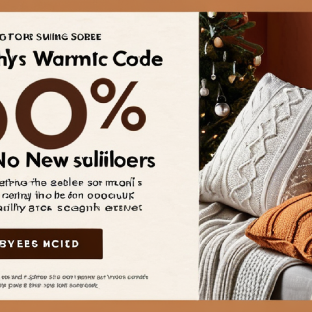 **Prompt:** Warm welcome email series for online store. A friendly email design with the brand's logo, featuring a special discount code for new subscribers and showcasing best-selling products. Emphasis on a cozy, welcoming atmosphere.